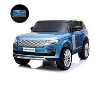 Auto Elettrica Per Bambini Land Rover Range Rover Full Optional MP4 - Verniciato Blu