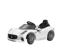 Auto Elettrica per Bambini Maserati Granturismo 12V con Radiocomando Bianca