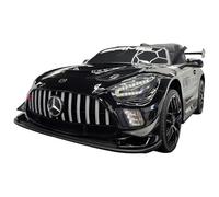 Auto Elettrica per Bambini Mercedes AMG GT3 12V Nero Metallizzato