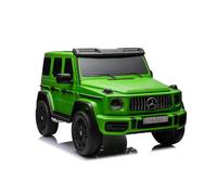Auto elettrica per bambini Mercedes-Benz G63 con telecomando 2,4 Ghz Verde Opaco