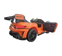 Auto Elettrica per Bambini Mercedes GT3 Arancione 12V con Telecomando