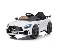 Auto Elettrica Per Bambini Mercedes GTR GT-R AMG 12V - Small-Bianco