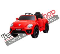 Auto Elettrica per Bambini Volkswagen Maggiolino New Beetle Small 12V R/Comando