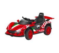 Auto elettrica Sportiva 12V 4,5 AH Litio RC (102x56cm) ESPIDKO Rosso 42926