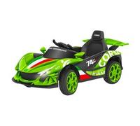 Auto elettrica Sportiva 12V 4,5 AH Litio RC (102x56cm) ESPIDKO Verde 42929