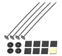 Auto Elettrico Radiatore Ventola Montaggio Laccio Cinghia Cuscinetti Kit