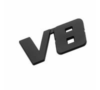 Auto Emblema Adesivo per Ford Mustang Mach-E,Autoadesivo 3D Metallo Corpo Stemma Sticker Decal Griglia Tronco Lettera Numeri Distintivo Logo Styling Accessori Auto,V8Black2