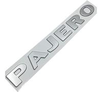 Auto Emblema Adesivo per Mitsubishi Pajero Letters Emblem,Anteriore e Posteriore Carrozzeria Tuning Accessori Logo Adesivo Lettere di Emblema
