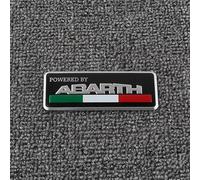 Auto Emblema per Abarth 595 2016-2023, Logo Adesivo Fregi Stemma Logo Auto Distintivo Adesivi in Metallo 3D per Cofano Anteriore e Posteriore Carrozzeria Accessori,C