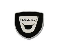Auto Emblema per Dacia Duster 2018-2023, Logo Adesivo Fregi Stemma Logo Auto Distintivo Adesivi in Metallo 3D per Cofano Anteriore e Posteriore Carrozzeria Accesorios,Black