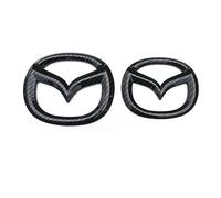 Auto Emblema per Mazda CX-5 2021-2024,Metallo Stemma Adesivo per Auto Lettera Sticker Decalcomania Logo Adesivo Decorativo Car Decor Parti per Auto,Carbon Fiber