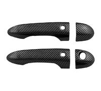 Auto Esterno Maniglia Per Ghibli Per Quattroporte Per Levante Foro Singolo Doppio Sensore Maniglia Porta Esterna Copertura Protettiva Antigraffio Accessori(2 Doors Carbon Fiber Pattern)