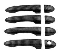 Auto Esterno Maniglia Per Ghibli Per Quattroporte Per Levante Maniglia Esterna Porta A Foro Singolo Copertura Protettiva Accessori Protezione Antigraffio(Carbon Fiber Pattern)