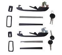 Auto Esterno Maniglia Per Per Golf MK1 MK2 Maniglia Per Porta Esterna Anteriore Sinistra E Destra E 2 Chiavi Auto Maniglia Esterna Porta