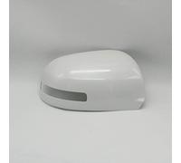 Auto Esterno Specchietto retrovisore Borsette Cap Casa Ala Porta Specchio Laterale Coperchio Della Copertura Fit Per Mitsubishi ASX 2013 2014 2015 2016 2017 2018, Bianco perla A Destra
