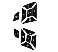 Auto Etichette Pulsanti Compatibile Con Benz Per CLA200 Per CLA250 Per CLA45 Per AMG 2013-2014 Auto Volante Pulsante Interruttore Copertura Adesivo