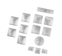 Auto Etichette Pulsanti Compatibile Con Benz Per GLA250 Per GLA200 2014-2017 Interruttore Alzacristalli Auto Interruttore Accensione spegnimento Interruttore Adesivo Decalcomania