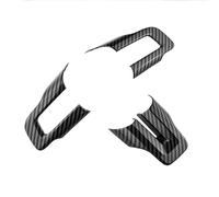 Auto Etichette Pulsanti Compatibile Con Ford Per Mustang 2016-2022 Accessori Per Auto, Adesivi Per La Copertura Del Pulsante Dell'interruttore Del Volante In Fibra Di Carbonio