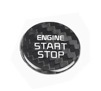 Auto Etichette Pulsanti Compatibile Con Kia Per Stinger 2017-2025 Rivestimento Interno In Fibra Di Carbonio Per Pulsante Di Avvio E Arresto Del Motore Accessori Per Auto