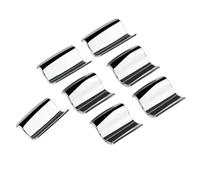 Auto Etichette Pulsanti Compatibile Con Toyota Per Corolla Per Rav4 Accessori Cromati Per Pulsanti Alzacristalli, Adesivi Per Auto, Adesivi Per Accensione E Spegnimento.