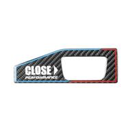 Auto Etichette Pulsanti Compatibile Con X1 E84 F48 In Fibra Di Carbonio Per Interni Auto, Interruttore Posteriore, Pulsante Adesivo, Interruttore, Adesivo, Accensione E Spegnimento.