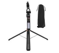 Auto Face Tracking Stabilizer for Smartphone Camera 5.9FT Extendable Phone Holder Quadrupod with Remote Control Fill Light for Selfie Vlogging