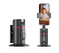 Auto Face Tracking Treppiede 360° di tracciamento, Auto Face Tracking Tripod, Controllo gesti, Smart Gimbal Stabilizzatore per Registrazione Video, Live Streaming, Vlog