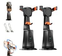 Auto Face Tracking Tripod, Tracking Phone Mount with Sensing Quick Release, AI Phone Holder with 360° Rotation for Vlogging,Live Streaming,Hands-Free Recording