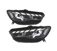 Auto Fanale Anteriore Compatibile Con A6 A6L 2016 2017 2018 Gruppo Ottico Anteriore Modificato Indicatore Di Direzione DRL Anteriore Con Luci Del Logo Di Benvenuto