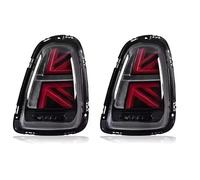 Auto Fanali Posteriori Per BMW Per Mini Per Cooper R56 R57 R58 R59 2007-2013 Lampada Posteriore Nebbia Fanali Posteriori Luci Coda A Led Montaggio Fari posteriori auto(Black red,2011-2013)