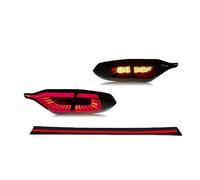 Auto Fanalino Posteriore Fanali Posteriori LED Auto Per Toyota Levin 2019 2020 2021 2022 2023 Luci Spoiler Posteriori LED Gruppo Fanale Posteriore LED Fornitura Ricambi Auto(Smoke)
