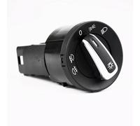Auto Fari Automatici Interruttore Chrome Faro Interruttore Di Controllo Della Luce Di Nebbia 3BD941531A Compatibile Con Per Il Golf Per Jetta Per Bora Mk4 1998-2000 2001 2002 2003 2004 2005