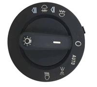 Auto Faro Comando Interruttore Faro Interruttore Di Controllo Della Luce Di Nebbia Manopola Parti 4F1941531D 4FD941531 Compatibile Con A6 Per Allroad Per Quattro 2007 2008 2009 2010 2011(Black)
