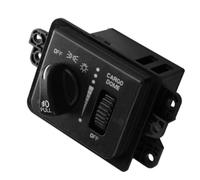 Auto Faro Comando Interruttore Interruttore Di Controllo Luce Nebbia Faro Nero 56045537AB Compatibile Con Dodge Per Ram 1500 2500 3500 Per Pick-up 2002 2003 2004 2005(Fog Lights No Auto)