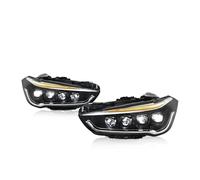 Auto Faro Fanale Anteriore Compatibile Con I Fari Dell'auto BMW X1 F48 2016-2019, Aggiornamento Dei Fari DRL Modificati, Indicatori Di Direzione Dinamici, Accessori Per Auto(Original Halogen)