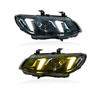 Auto Faro Gruppo Assy Compatibile Con La Serie 3 Per M3 E92 E93 2010 2011 2012 2013 Gruppo Fari Modificato Stile Fang Lampada Anteriore Bicolore Gialla E Bianca