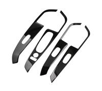 Auto Faro Interruttore Pulsante 4 pezzi auto porta bracciolo alzacristalli interruttore pulsante pannello copertura per Kicks 2017-2023