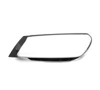 Auto Faro Lampada Paralume Trasparente Per VW Per Touareg 2015 2016 2017 2018 Plexiglass Faro Borsette Sinistra Destra Lente Di Ricambio Auto Anteriore Copertura(Left)