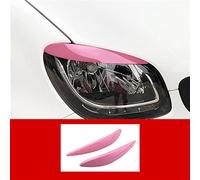 Auto Faro Lampada Sopracciglio Decorazione Adesivo Copertura Di Protezione Per Fortwo Forfour 453 Accessori Modifica Esterno