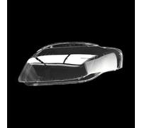 Auto Faro Len Cover Compatibile Con A4 B7 2006 2007 2008 Coprifaro Auto Lente Fari Paralume In Vetro Guscio Luminoso Accessori Ricambio(Left)