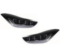 Auto Faro Lente Borsette Car Styling Testa Della Lampada Per Hyundai Per Elantra 2011-2016 MD HA CONDOTTO Il Faro DRL Hid Bi Xenon Accessori Auto Assemblaggio fari auto