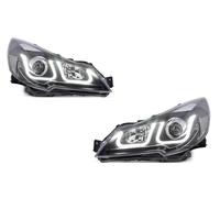 Auto Faro Lente Borsette Car Styling Testa Della Lampada Per Subaru Per Legacy 2010-2016 Faro A LED Angel Eye DRL Hid Bi Xenon Accessori Auto Assemblaggio fari auto(Headlight No Bulb)