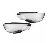Auto Faro Lente Borsette Compatibile Con A3 2013 2014 2015 2016 Coprilente Fari Anteriori Guscio Trasparente Paralume(1 pair)
