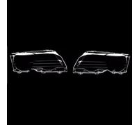 Auto Faro Lente Borsette Compatibile Con BMW Per E46 M4 2001 2002 2003 2004 2005 2006 Coprifari Auto Trasparente Alloggiamento Lente Guscio In Vetro Coprilampada Accessori(1 pair)
