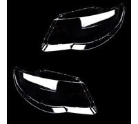 Auto Faro Lente Borsette Compatibile Con Per Touareg 7L Facelift 2006 2007 2008 2009 2010 Auto Alloggiamento Trasparente Fari Anteriori Lente Guscio Vetro Coprilampada(1 pair)