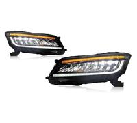 Auto Faro Lente Borsette Fari Per Auto Per Accord 9th Gen 2008-2012 Accessori Per Lampade Frontali A LED Gruppo Luci Anteriori Per Assemblaggio fari auto