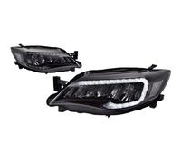 auto faro luce anteriore Compatibile Con Subaru Per Lmpreza Per Wrx 2008 2009 2010 2011 2012 2013 2014 Faro Di Ricambio DRL Indicatori Direzione Dinamici, Fari Automatici