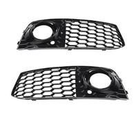 Auto Fendinebbia Cornice Compatibile Con A4 Per B8 2009 2010 2011 2012 Auto Anteriore Della Luce Nebbia Griglia Copertura Della Lampada Della Nebbia A Nido D'ape Maglia Griglia 8KD807682 8KD807681