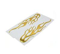 Auto Fiamme Grafiche Adesivi 3D Stereoscopici Personalità Adesivi Auto Side Door Bumper Accessori Impermeabile Adesivo 2 Pz Comodo e pratico