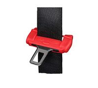 Auto fibbia cintura di sicurezza coperture protettive cintura di sicurezza fibbia universale in silicone antigraffio Auto cintura di sicurezza clip di copertura Auto Accessori interni (red)